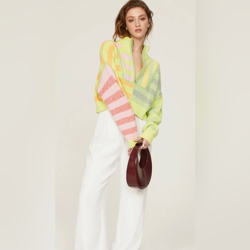 Staud cropped Hampton sweater
